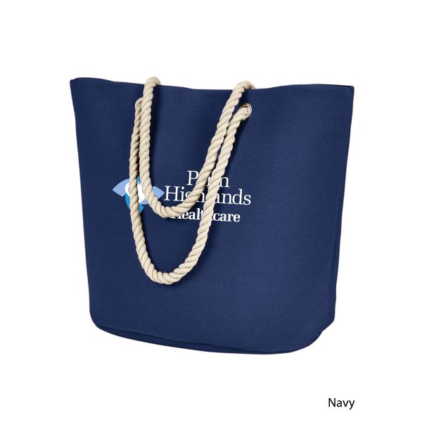 Polyester Canvas rope Tote-BE256 - Image 3