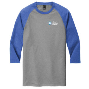 Men's Perfect Tri 3/4 Sleeve Raglan T-shirt- DM136