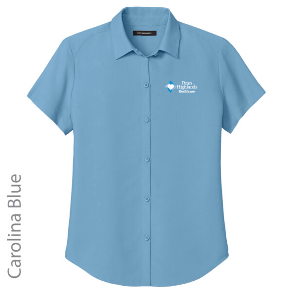 Port Authority Women's Short Sleeve UV Dockside Shirt- LW963 - Image 2