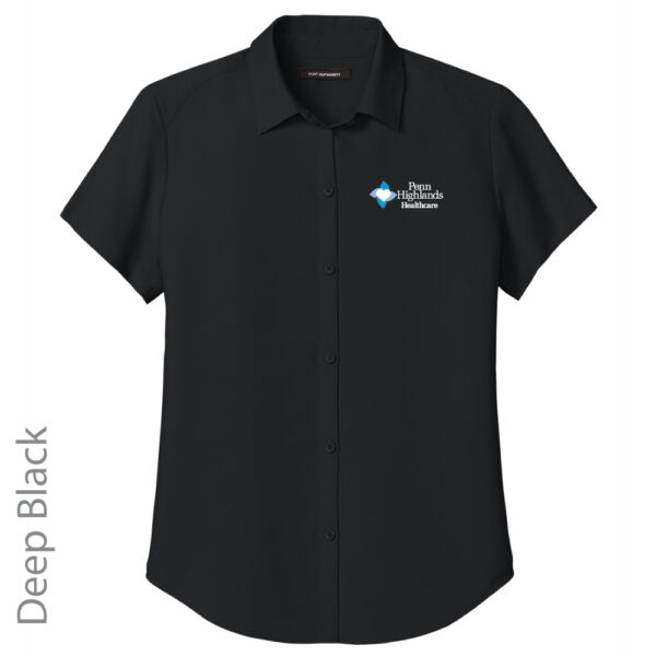 Port Authority Women's Short Sleeve UV Dockside Shirt- LW963 - Image 3