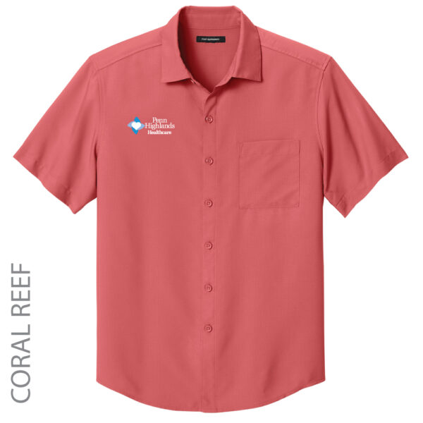 Port Authority Men's Short Sleeve UV Dockside Shirt-W963 - Image 2