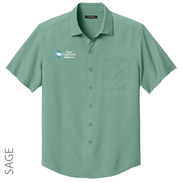Port Authority Men's Short Sleeve UV Dockside Shirt-W963 - Image 5