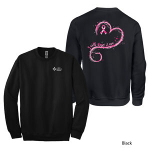 Breast Awareness Faith, Hope, Love Crewneck Sweatshirt - 18000