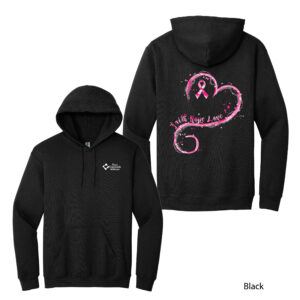 Breast Awareness Faith, Hope, Love Pullover Hooded Sweatshirt - 18500