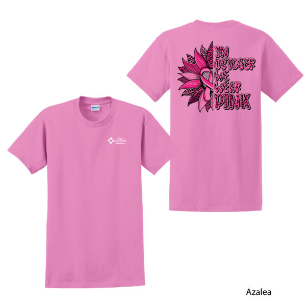 Breast Awareness In October We Wear Pink Short Sleeve T-shirt - 5000-Azalea