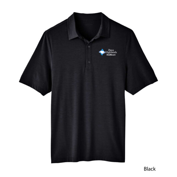 North End Men's Snap up Stretch Performance Polo-NE100 - Image 4