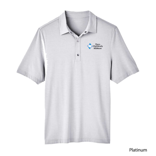 North End Men's Snap up Stretch Performance Polo-NE100 - Image 7